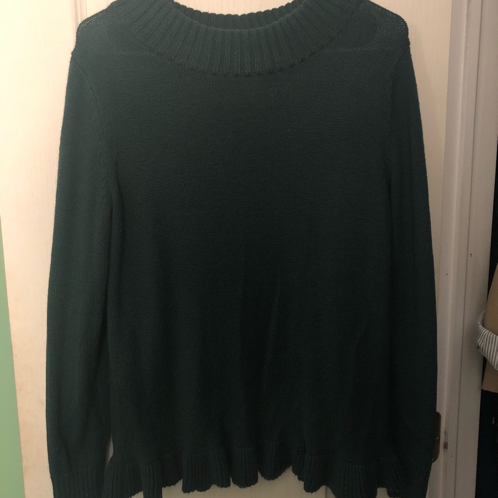 Emerald green sweater